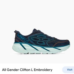 HOKA Clifton L Embroidery athletic shoes